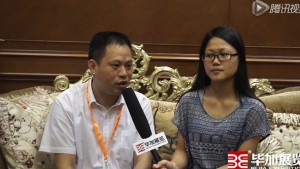 建博會(huì)大豪負(fù)責(zé)人接受畢加采訪(fǎng)