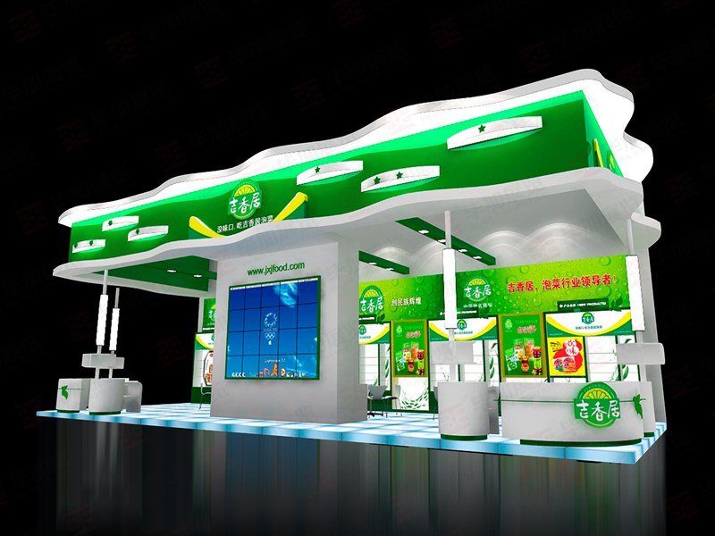 食品展展位裝修 食品展展位裝修