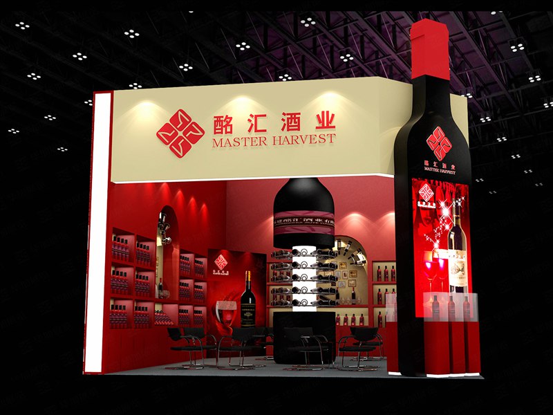 名酒展臺裝修 名酒展臺裝修