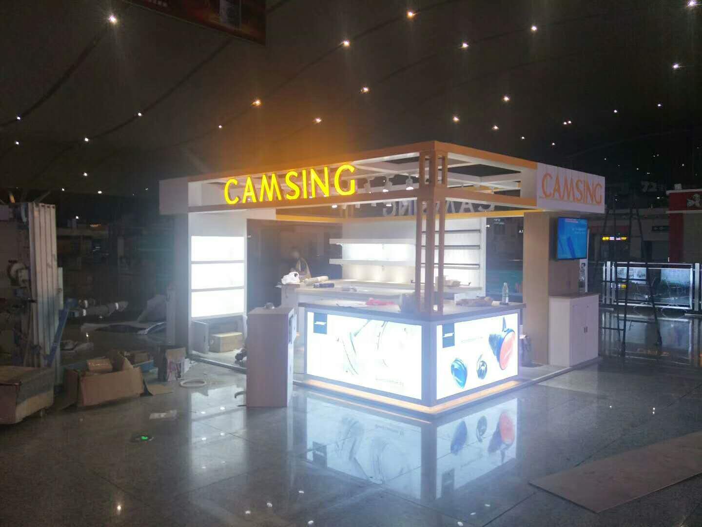 承興國際集團——高鐵展廳專柜制作 承興國際集團——高鐵展廳專柜制作