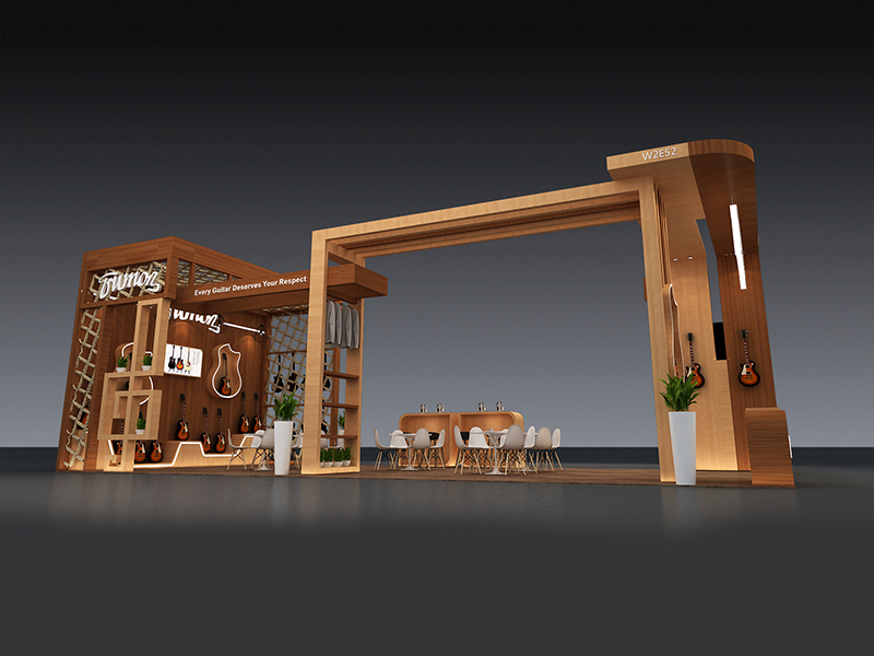 楚門吉他——樂(lè)器展設(shè)計(jì)搭建