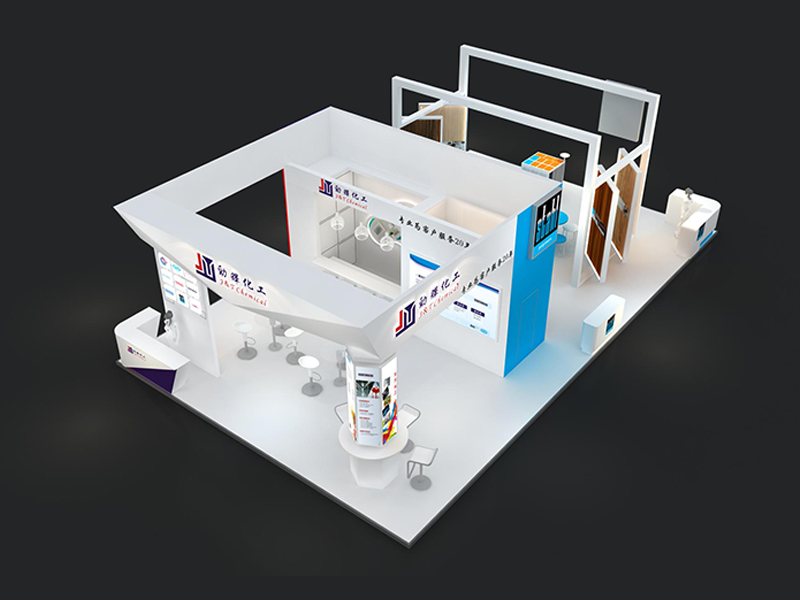 勁輝化工——涂料展展位布置 勁輝化工——涂料展展位布置