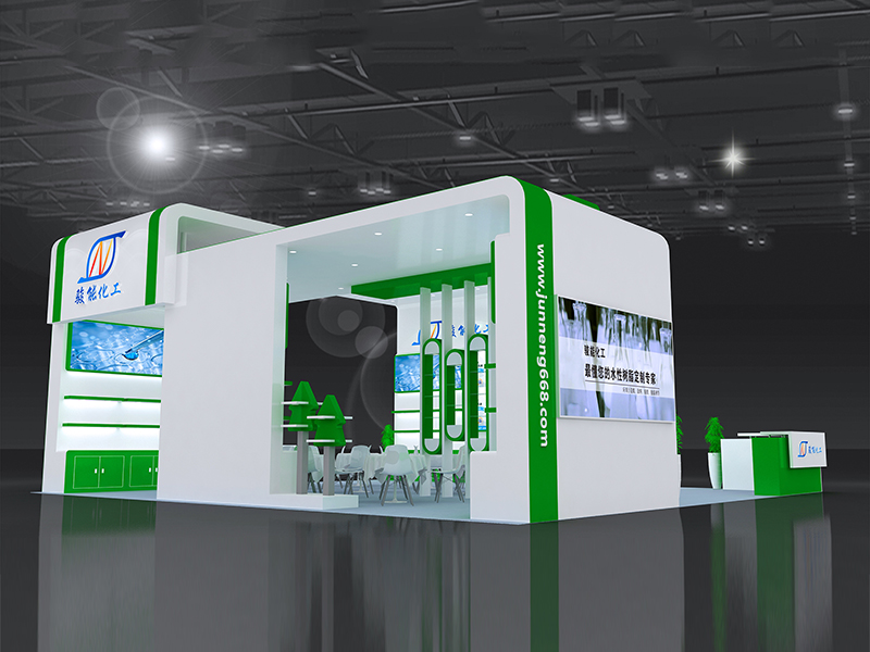 駿能化工——涂料展展臺(tái)搭建 駿能化工——涂料展展臺(tái)搭建