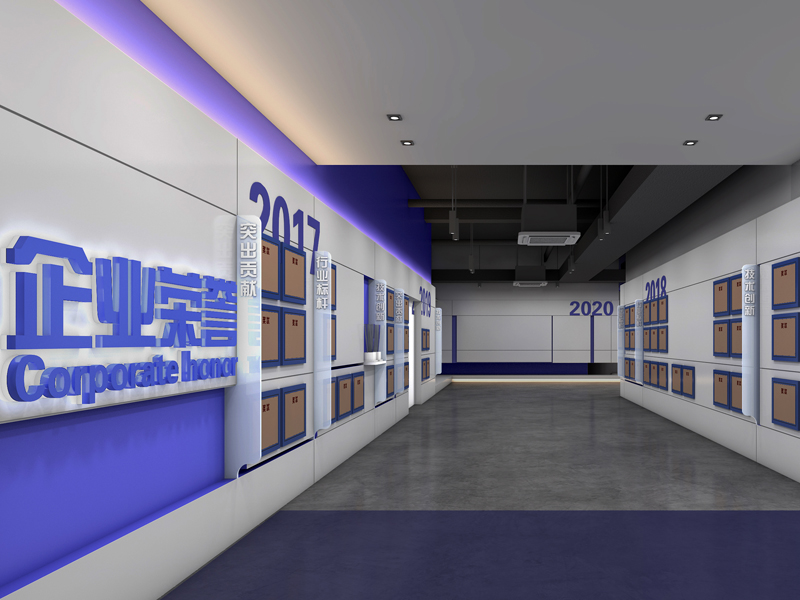 堅朗—建材門窗辦公室展廳設計