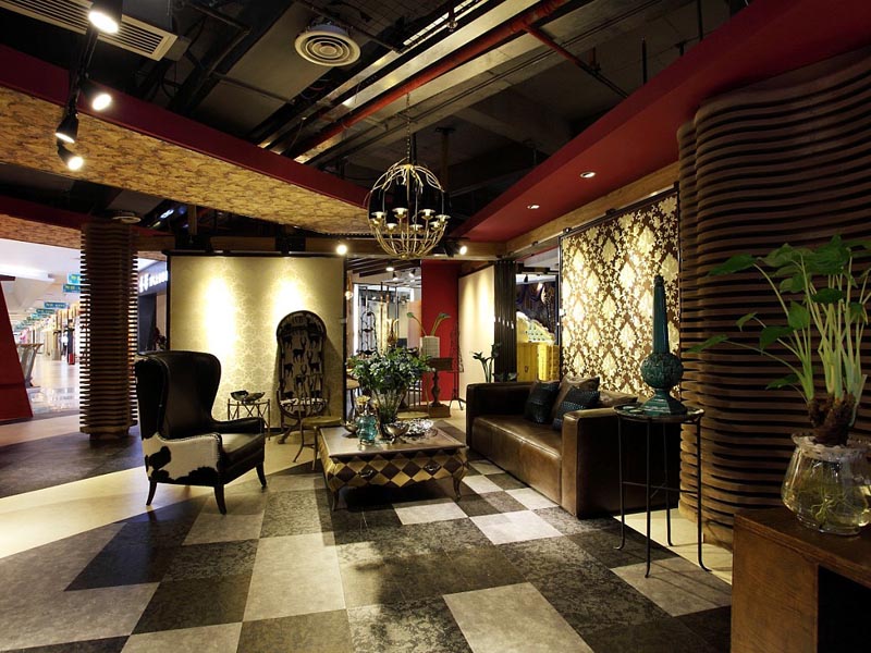 大唐墻布旗艦店—專賣店裝修 大唐墻布旗艦店—專賣店裝修