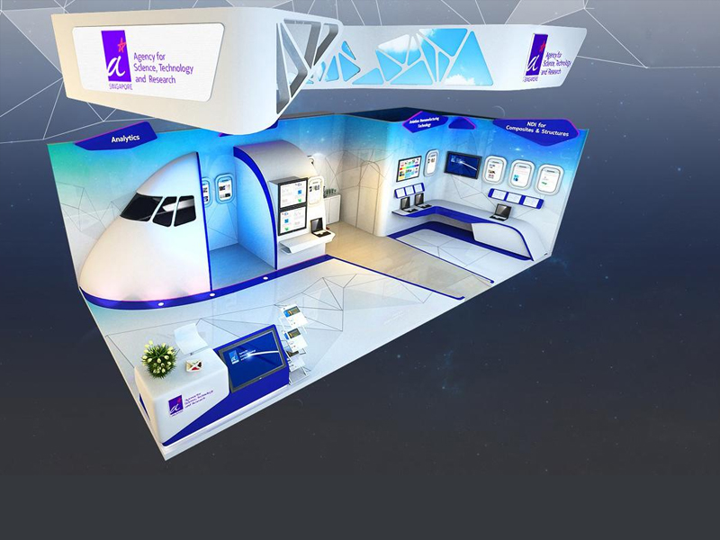 新加坡機(jī)場(chǎng)——航展設(shè)計(jì)裝修 新加坡機(jī)場(chǎng)——航展設(shè)計(jì)裝修