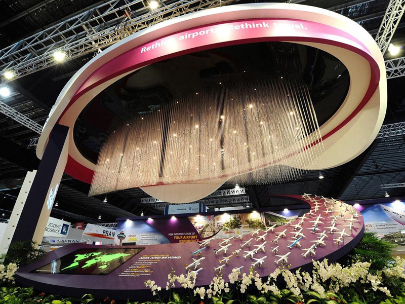 樟宜機場——航展設計搭建 樟宜機場——航展設計搭建