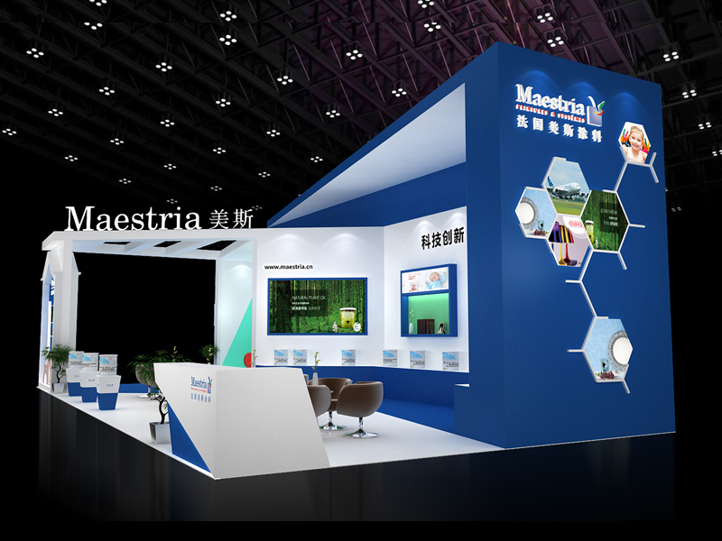 法國美斯——涂料展設計搭建 法國美斯——涂料展設計搭建