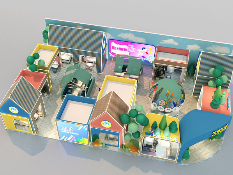 松堡王國(guó)—家具展展位搭建 松堡王國(guó)—家具展展位搭建